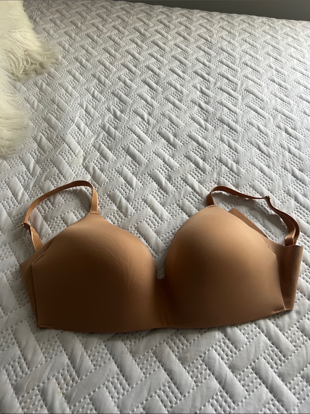 knix Seamless Strapless Convertible Bra - Tan